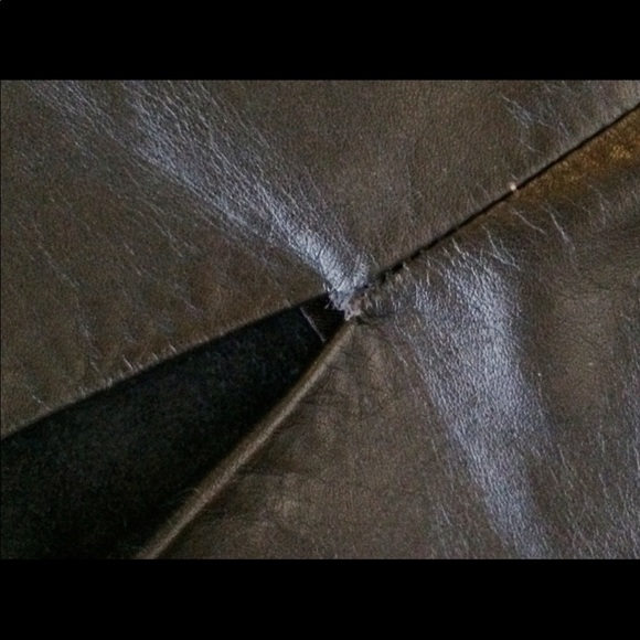 J. Percy for Marvin Richards Leather Skirt 8 (4) - Picture 5 of 11